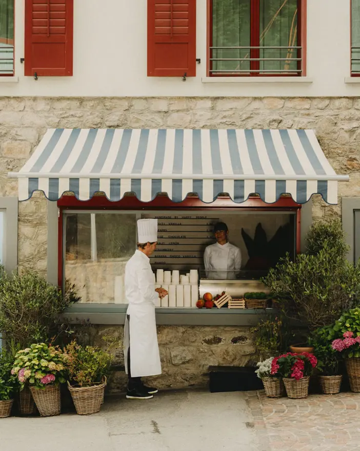 Badrutts Palace Experiences Palace Gelateria Exterior