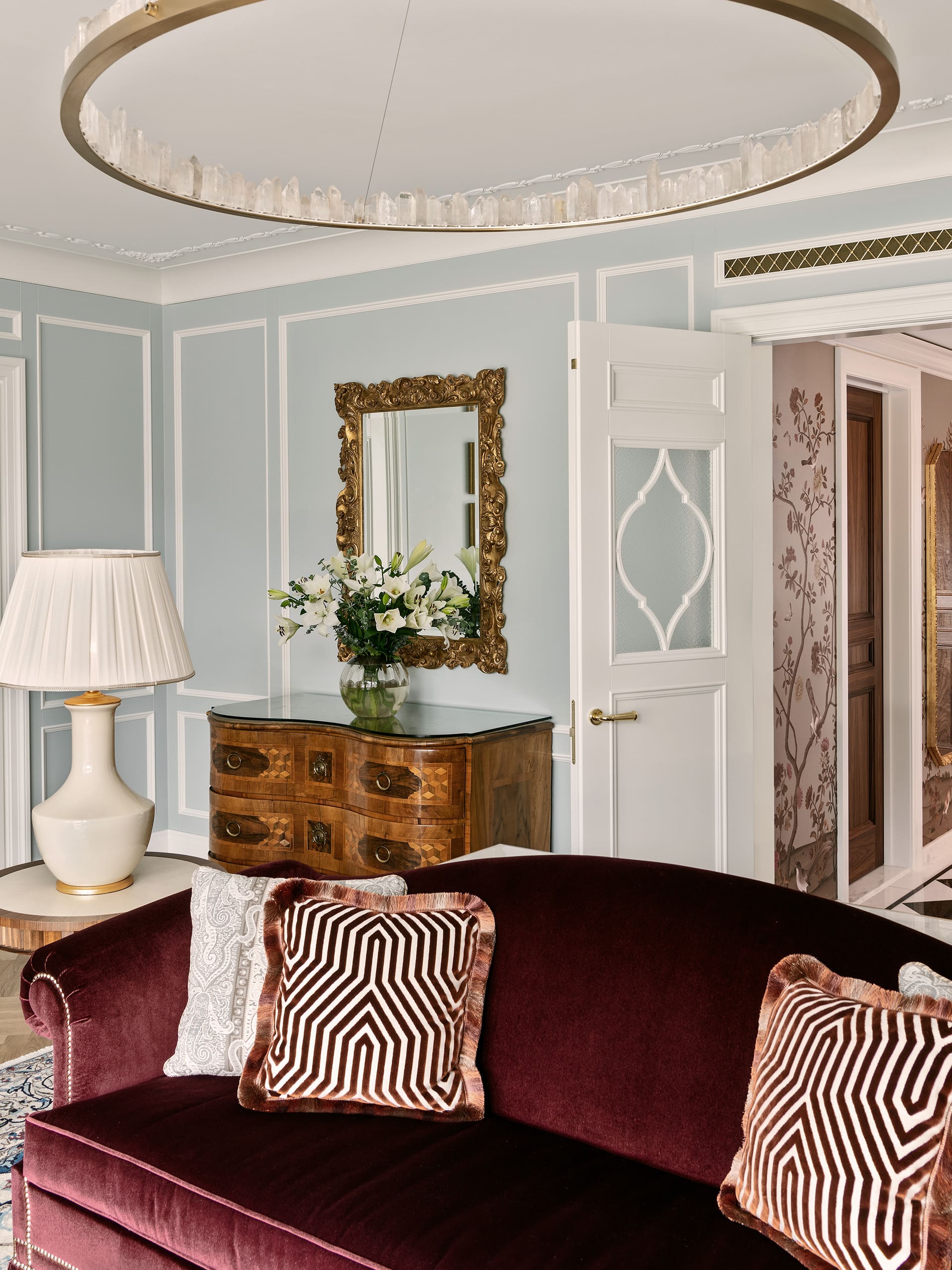 Badrutts Palace Suites St Moritz Living Room