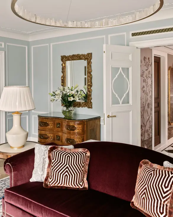 Badrutts Palace Suites St Moritz Living Room
