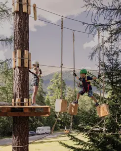 Badrutts Palace Experiences Summer Sporting Activities Rope Parc Climbing