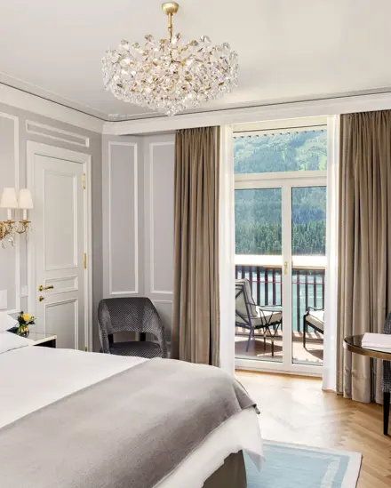 Badrutts Palace Rooms Signature Double Room Lake View With Balcony Summer