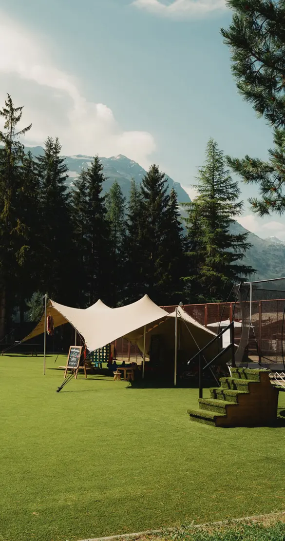 Badrutts Palace Experiences Pallazino Kidsclub Outdoor Area Summer