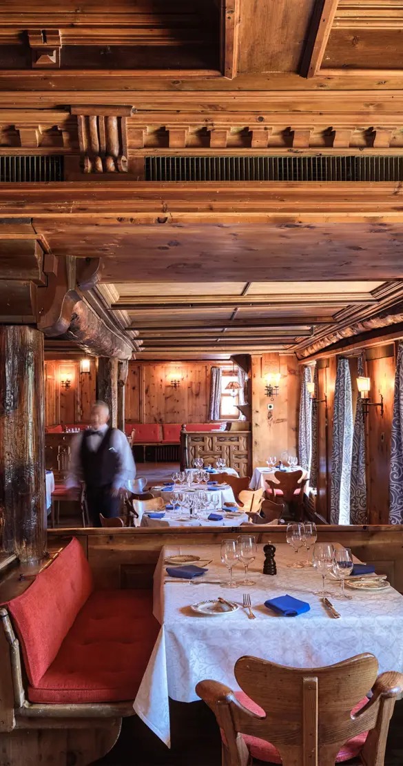 Badrutts Palace Food And Beverage Restaurants Chesa Veglia Patrizier Stuben Interior Venue
