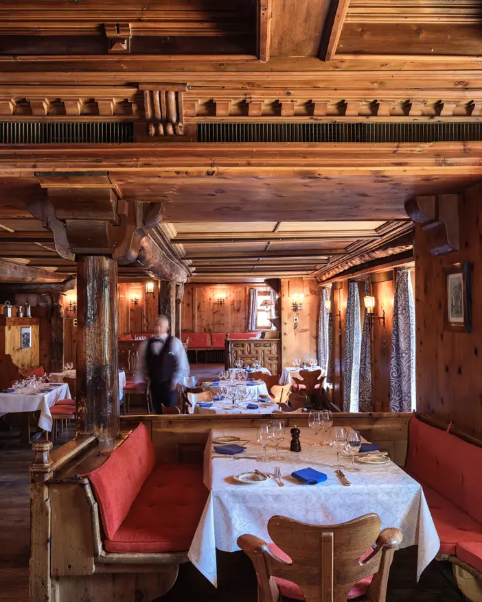 Badrutts Palace Food And Beverage Restaurants Chesa Veglia Patrizier Stuben Interior Venue