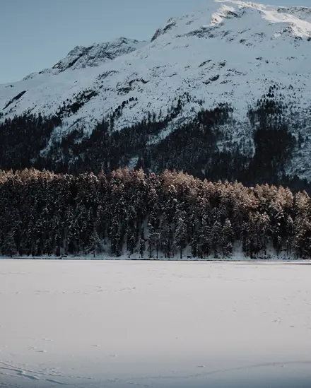 Badrutts Palace Suites St Moritz Winter Lake View