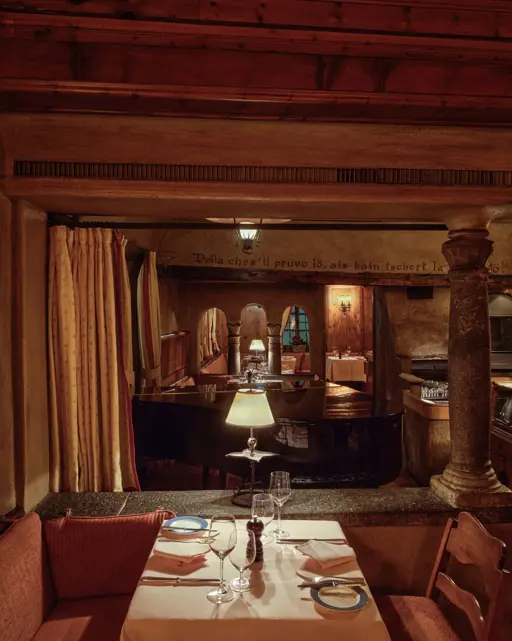 Badrutts Palace Food And Beverage Restaurants Chesa Veglia Grill Chadafoe Interior 2