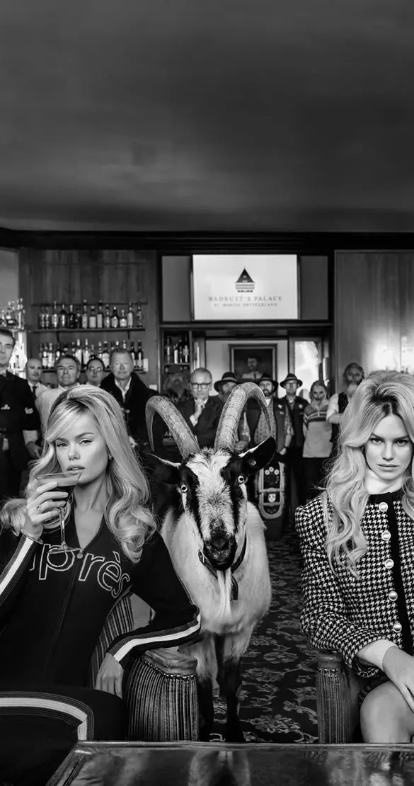 Badrutts Palace Tower Revue People And Stories The Bigger Picture David Yarrow The Goats Of St Moritz