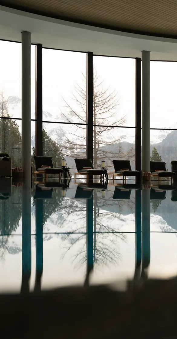 Badrutts Palace Palace Wellness Pools Indoor Winter