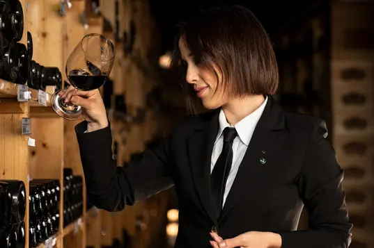 Badrutts Palace Tower Revue Food And Drinks Secrets Of A Sommelier Cristina Iuculano Portrait 3