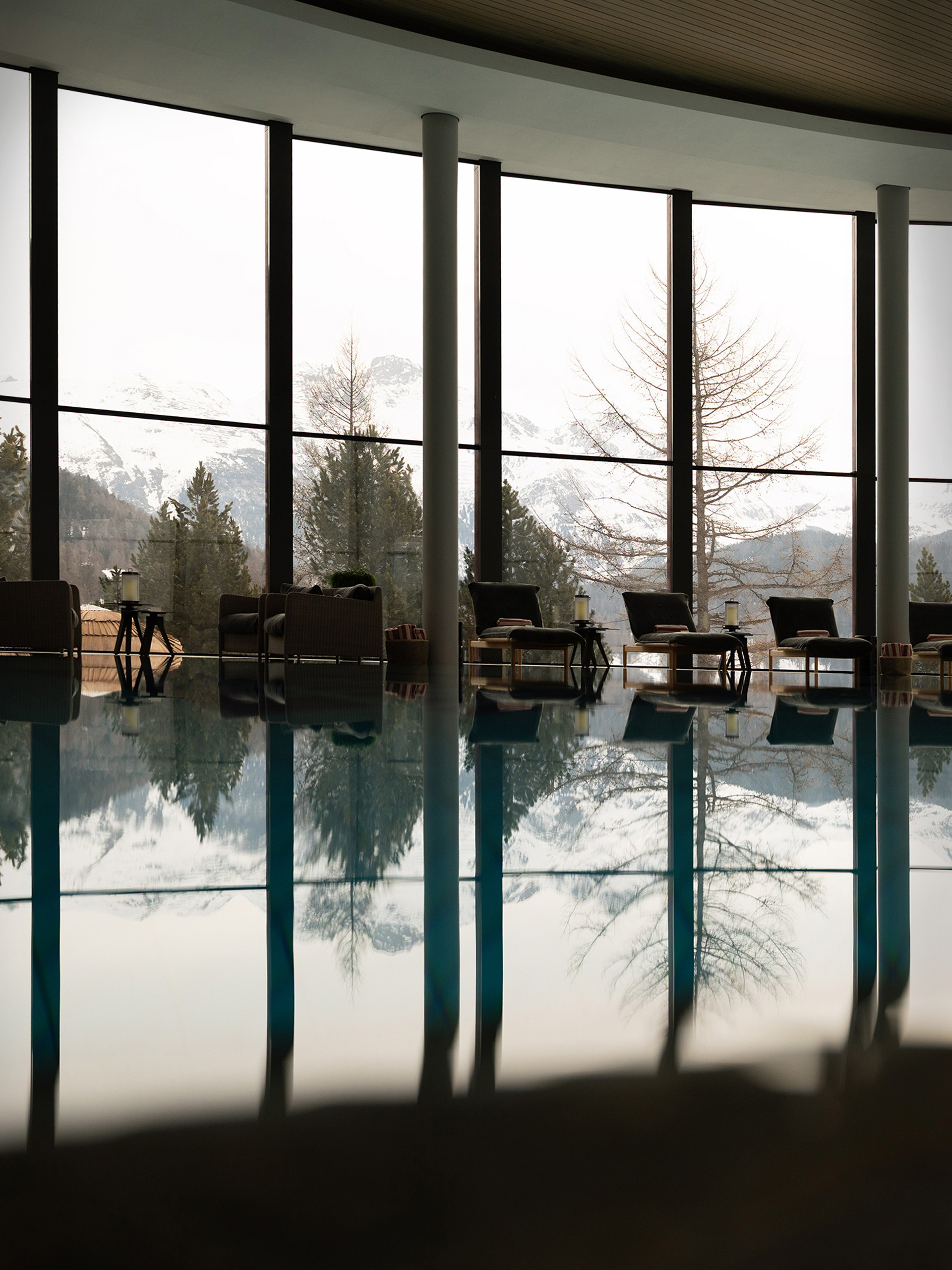 Badrutts Palace About Wellness Pool Winter
