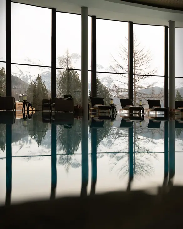 Badrutts Palace About Wellness Pool Winter