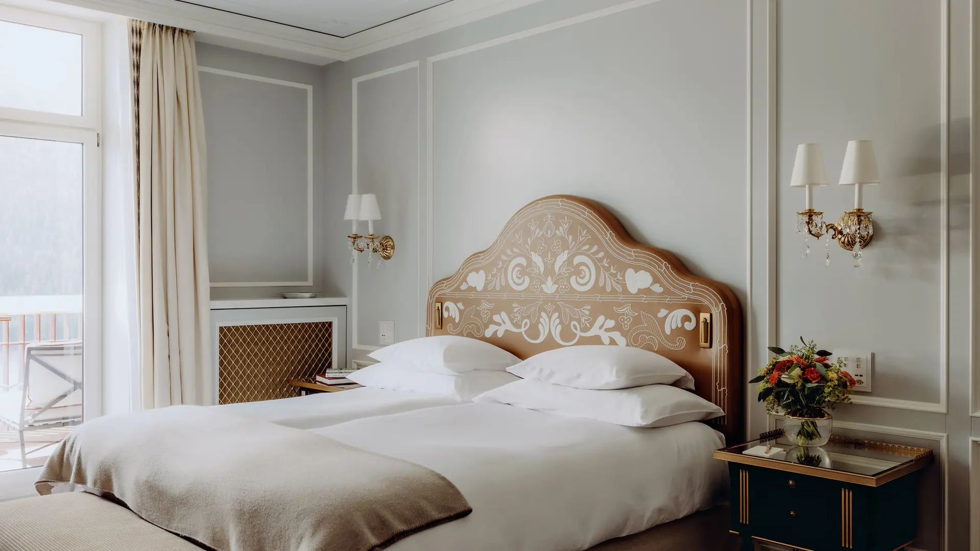 Badrutts Palace Suites Two Bedroom St Moritz Suite Bedroom