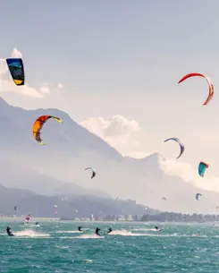 Badrutts Palace Experiences Summer Water Activities Kite Surfing