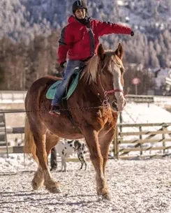 Badrutts Palace Experiences Winter Equestrian Adventures Horseback Riding
