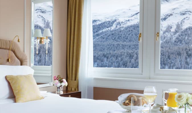 Deluxe Lake Room Winter Luxushotel Schweiz